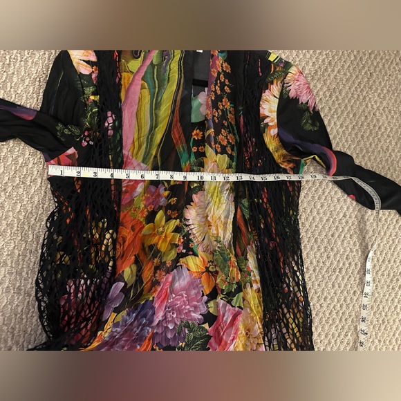 Joseph Ribkoff Multicolor Floral Fooler Top - Picture 6 of 7